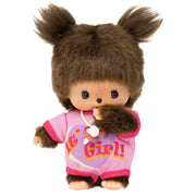 Bebichhichi Romper It's a Girl - 16 cm - Fantasieknuffels Monchhichi - In den Olifant