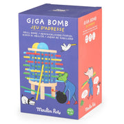 Behendigheidsspel Giga Bomb in hout - Les Loufoques - Behendigheidspellen Moulin Roty - In den Olifant