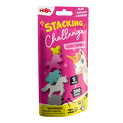 Behendigheidsspel Stacking Challenge - Unicorns - Behendigheidspellen Haba - In den Olifant