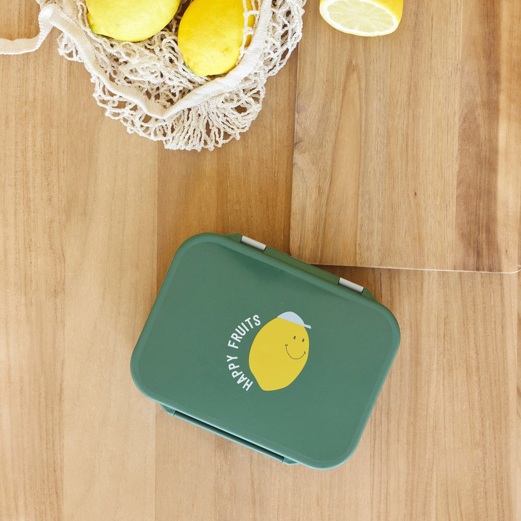 Bento-Lunchbox Happy Fruits Lemon - Lunchboxen en snackdoosjes Lässig - In den Olifant