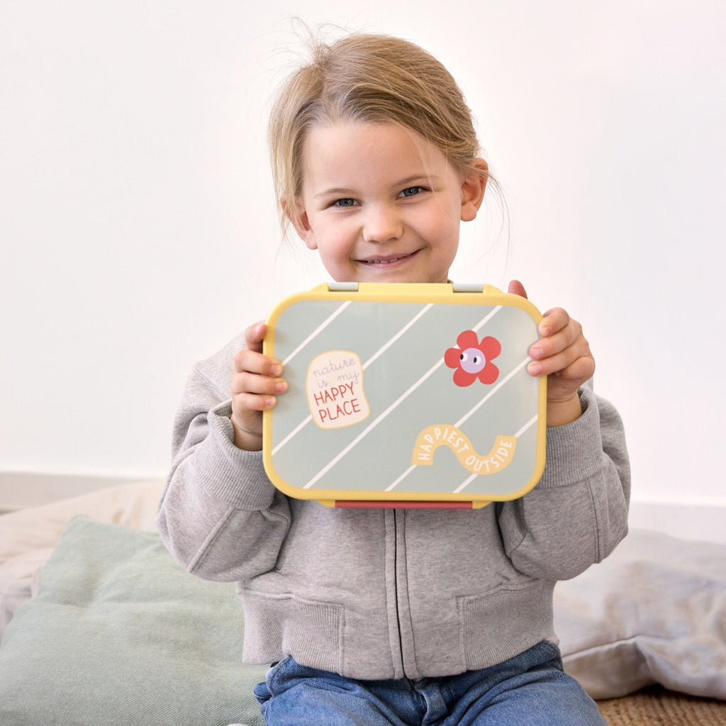 Bento-Lunchbox Happy Trails Flower - Lunchboxen en snackdoosjes Lässig - In den Olifant
