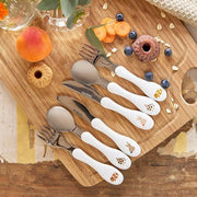 Bestek Little Mateys Royal Blue - set van 3 - Aan tafel Lässig - In den Olifant