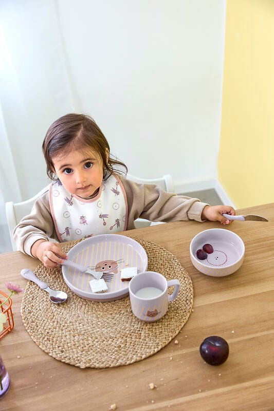Bestek Tiny Team Cat - set van 3 - Aan tafel Lässig - In den Olifant