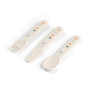 Bestekset Foodie Celebration Sand - Bestek en rietjes Done by Deer - In den Olifant