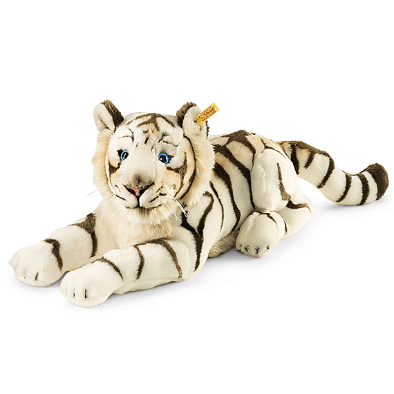 Knuffel Tijger Bharat The White Tiger - 43 cm