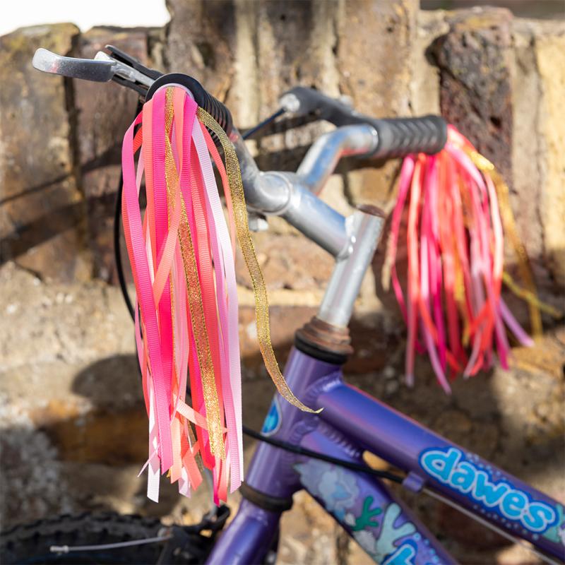 Bicycle streamers - Pink Bike Streamers Unicorn - Fietsaccessoires REX London - In den Olifant