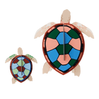 Big Sea Creature - Sea Turtles - Muurdecoratie Studio Roof - In den Olifant