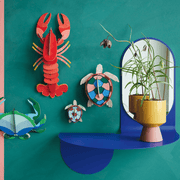 Big Sea Creature - Sea Turtles - Muurdecoratie Studio Roof - In den Olifant