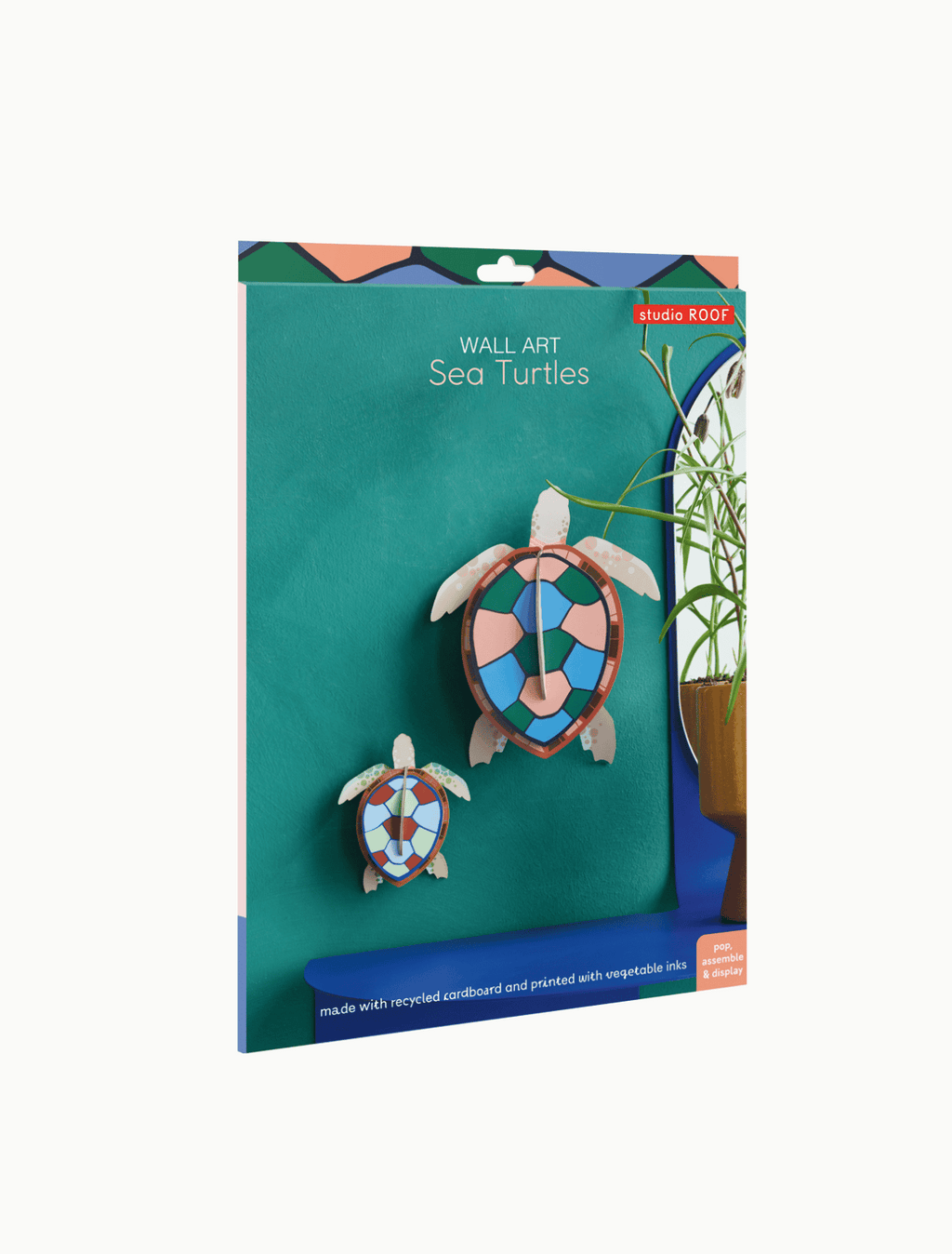 Big Sea Creature - Sea Turtles - Muurdecoratie Studio Roof - In den Olifant