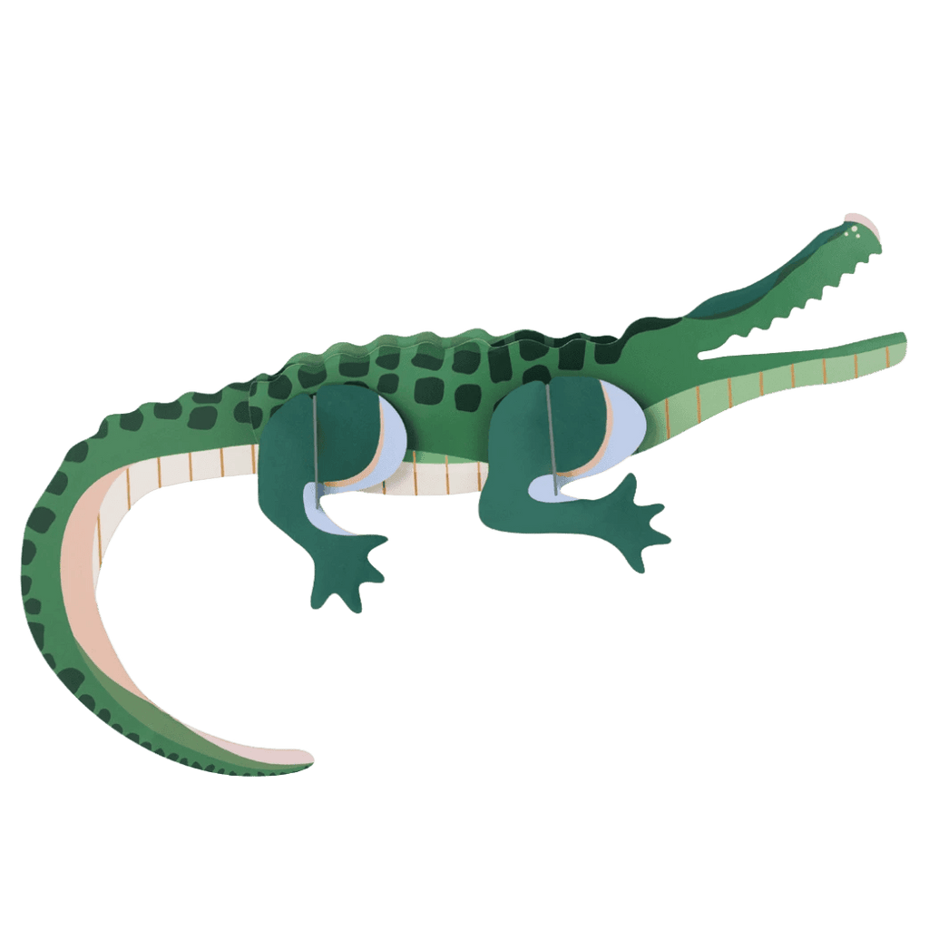 Big Wild Animals - Tall Crocodile - Muurdecoratie Studio Roof - In den Olifant