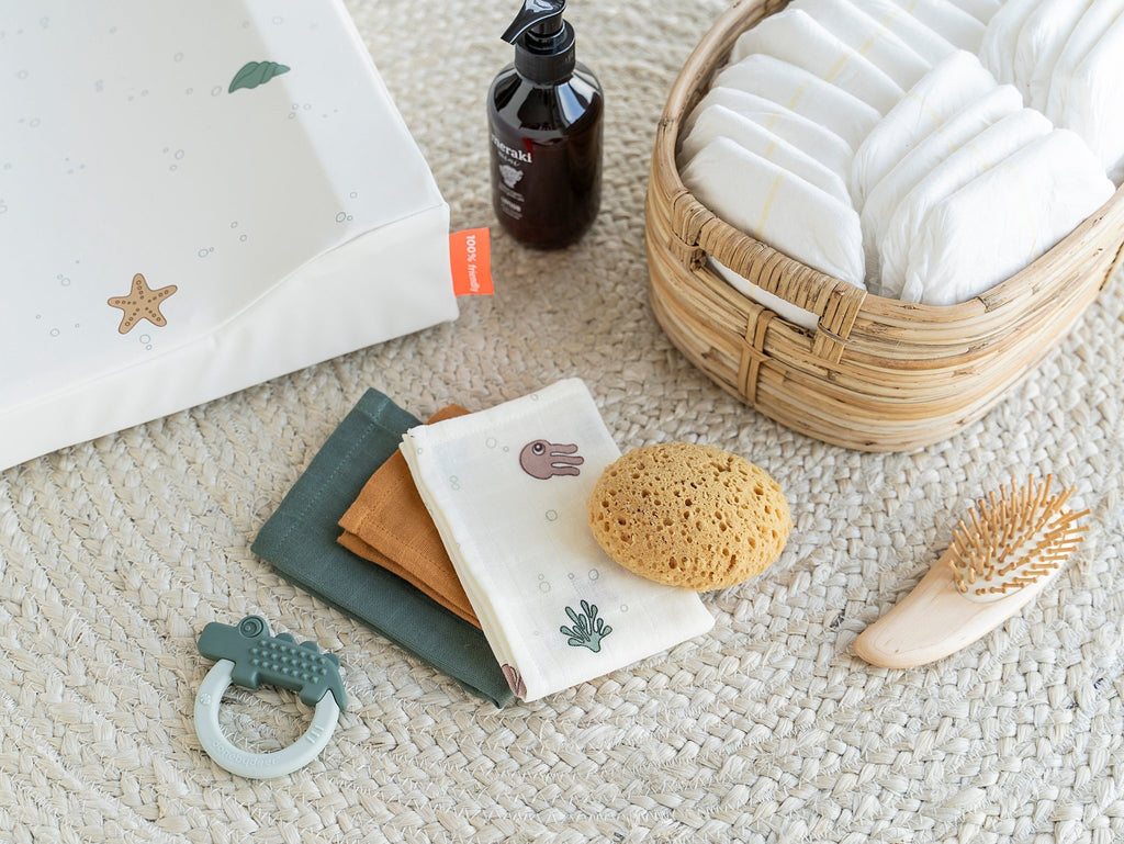 Bijtringen Deer friends Green/Blue - set van 2 - Bijtspeelgoed Done by Deer - In den Olifant