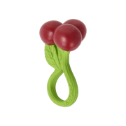 Bijtspeeltje Rammelaar - Cherry Rattle Toy - Rammelaars Oli&Carol - In den Olifant