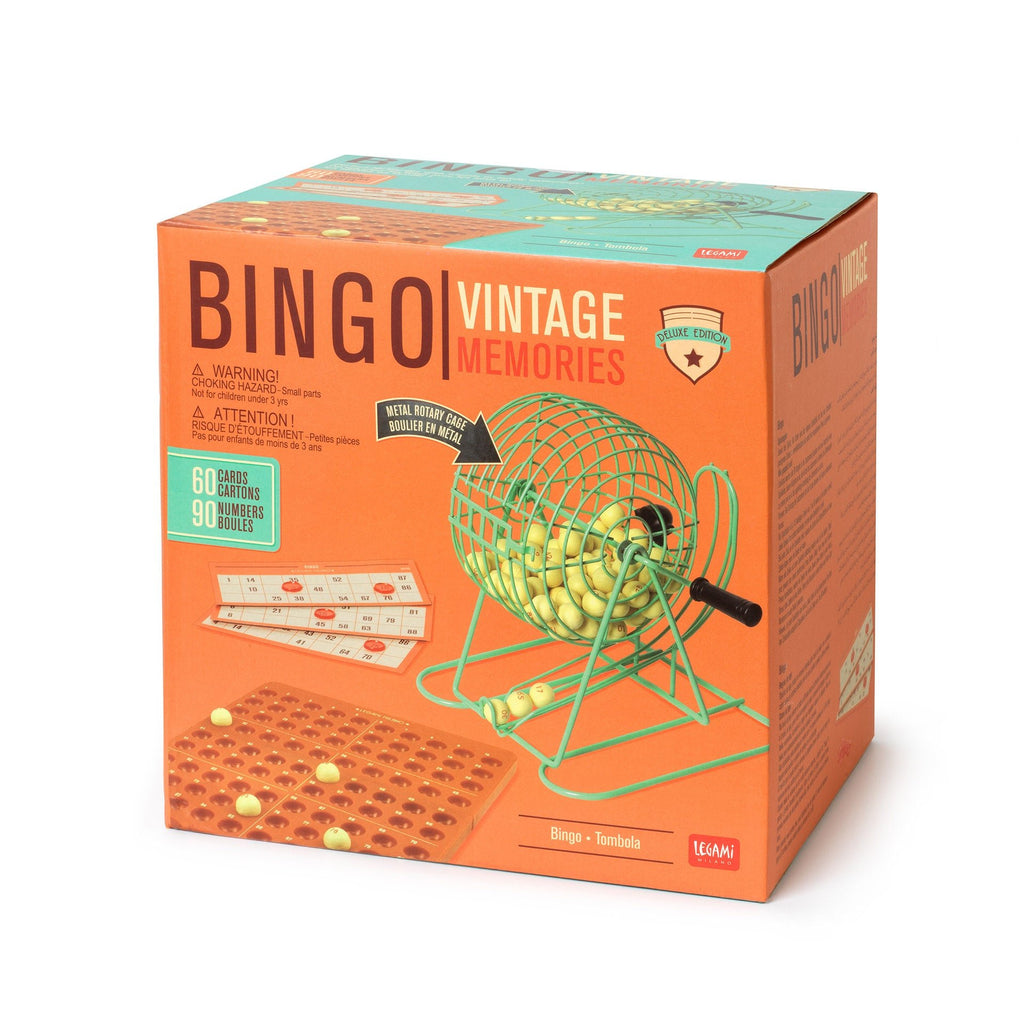 Bingo - Vintage Memories - Behendigheidspellen Legami - In den Olifant