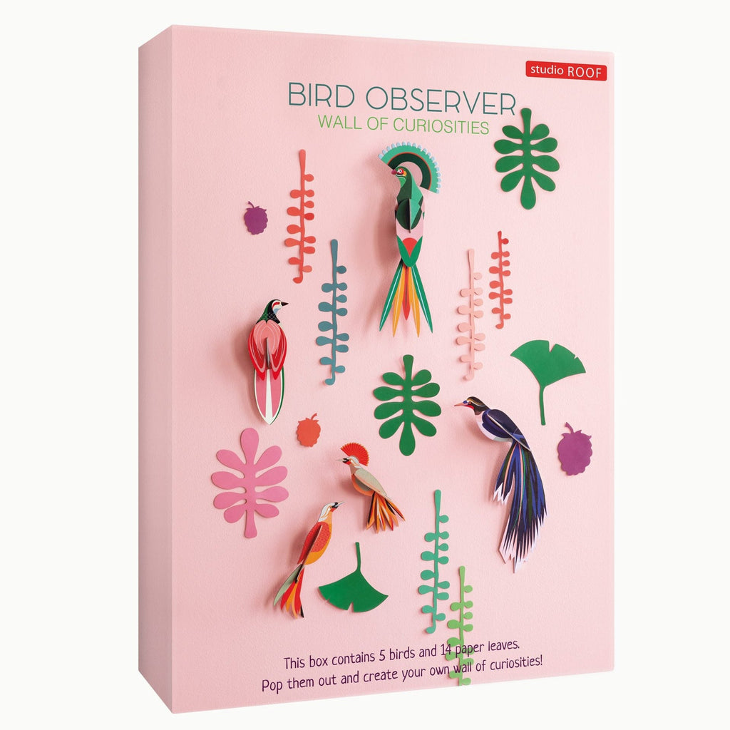 Bird Observer - Muurdecoratie Studio Roof - In den Olifant