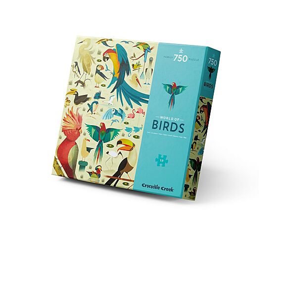 750 St. Familie Puzzel - Vogels