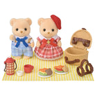 Biscuit beer Zus & Broer Picknick set - met 2 figuurtjes - Speelsets Sylvanian Families - In den Olifant