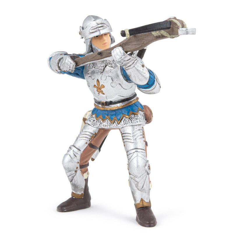 Blauwe kruisboogschutter in harnas - Speelfiguren Papo - In den Olifant