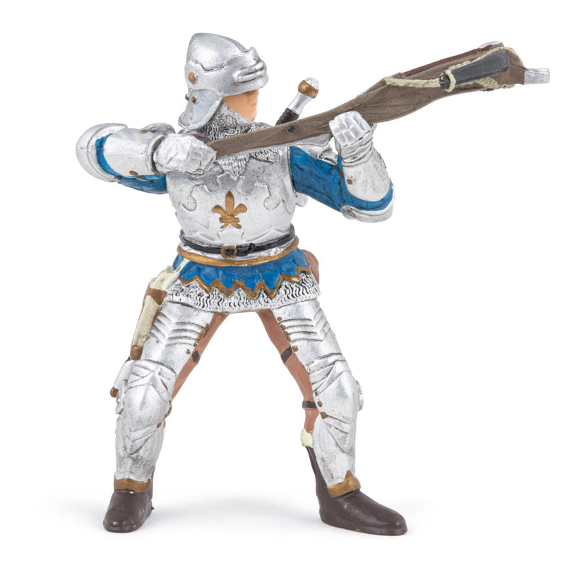 Blauwe kruisboogschutter in harnas - Speelfiguren Papo - In den Olifant