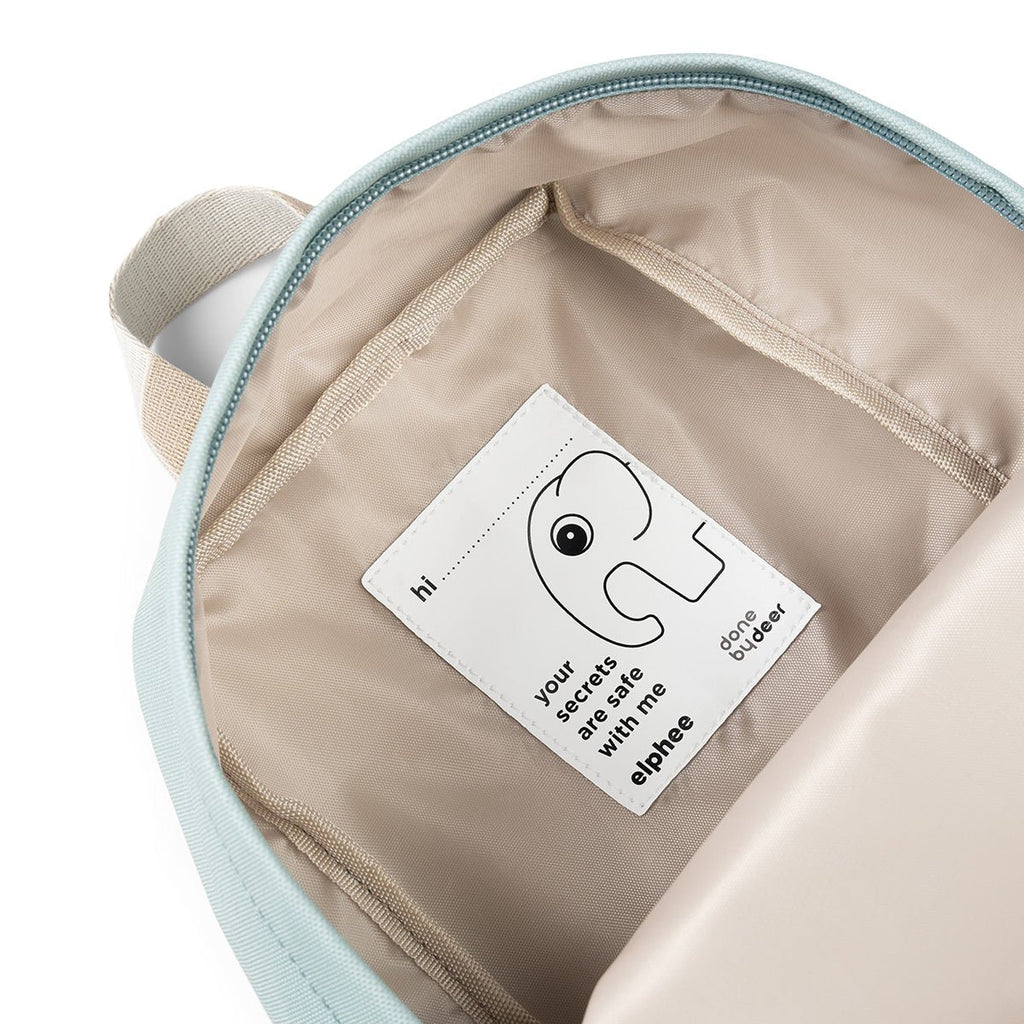 Blauwe rugzak Elphee Blue 4 L - Rugzakken Done by Deer - In den Olifant