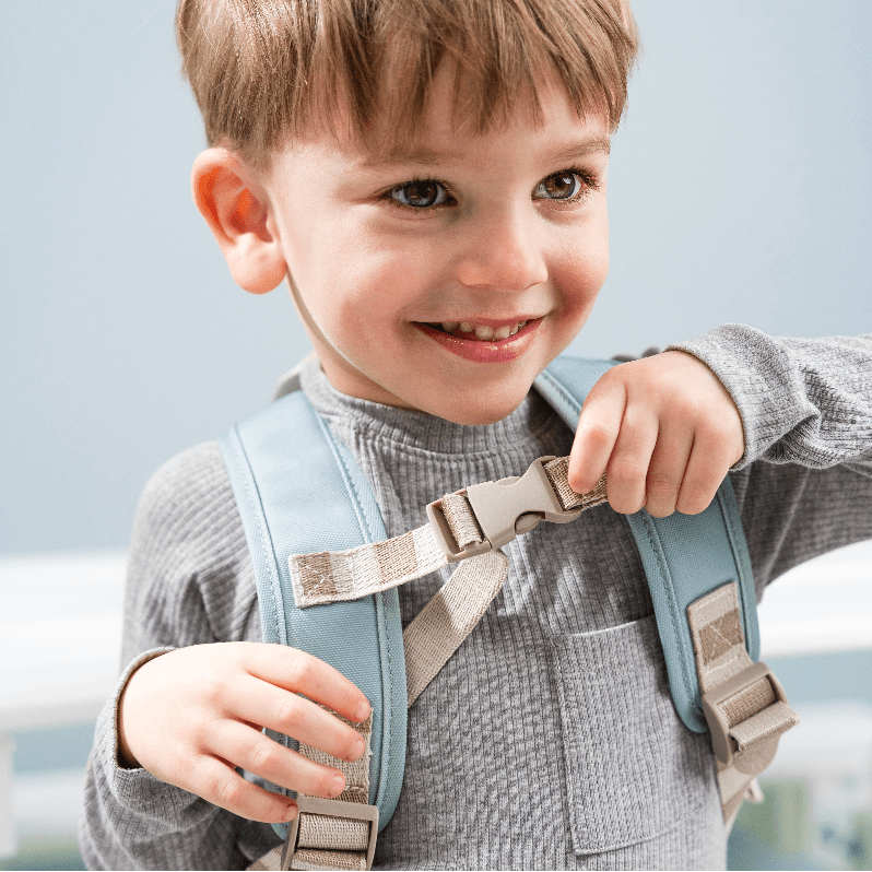 Blauwe rugzak Elphee Blue 4 L - Rugzakken Done by Deer - In den Olifant