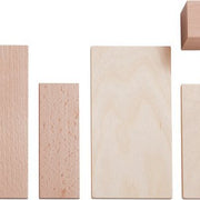 Blokkenset Bouwsteensysteem Clever - Up! 1.0 - set van 46 - Houten blokken Haba - In den Olifant