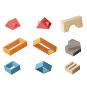 Blokkenset My 1st Block World - XL bouwstenenset (42 delen) - Bouwsets Haba - In den Olifant