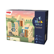 Blokkenset My 1st Block World - XL bouwstenenset (42 delen) - Bouwsets Haba - In den Olifant