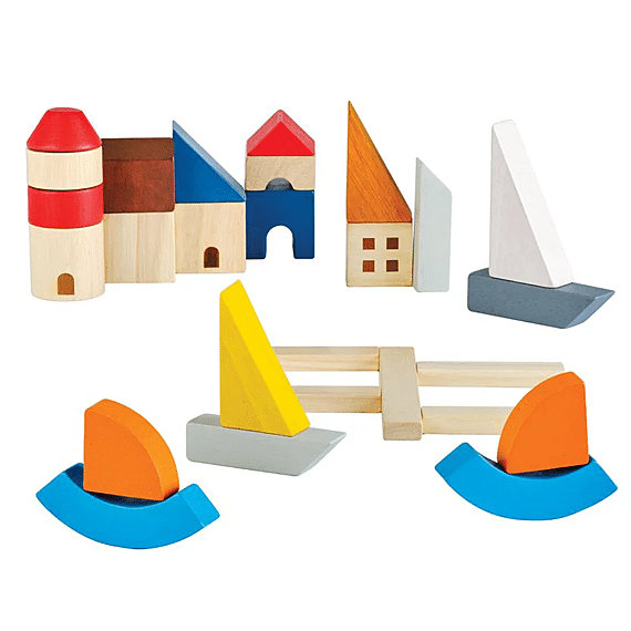 Blokken Jachthaven Marina Blocks - Set Van 27