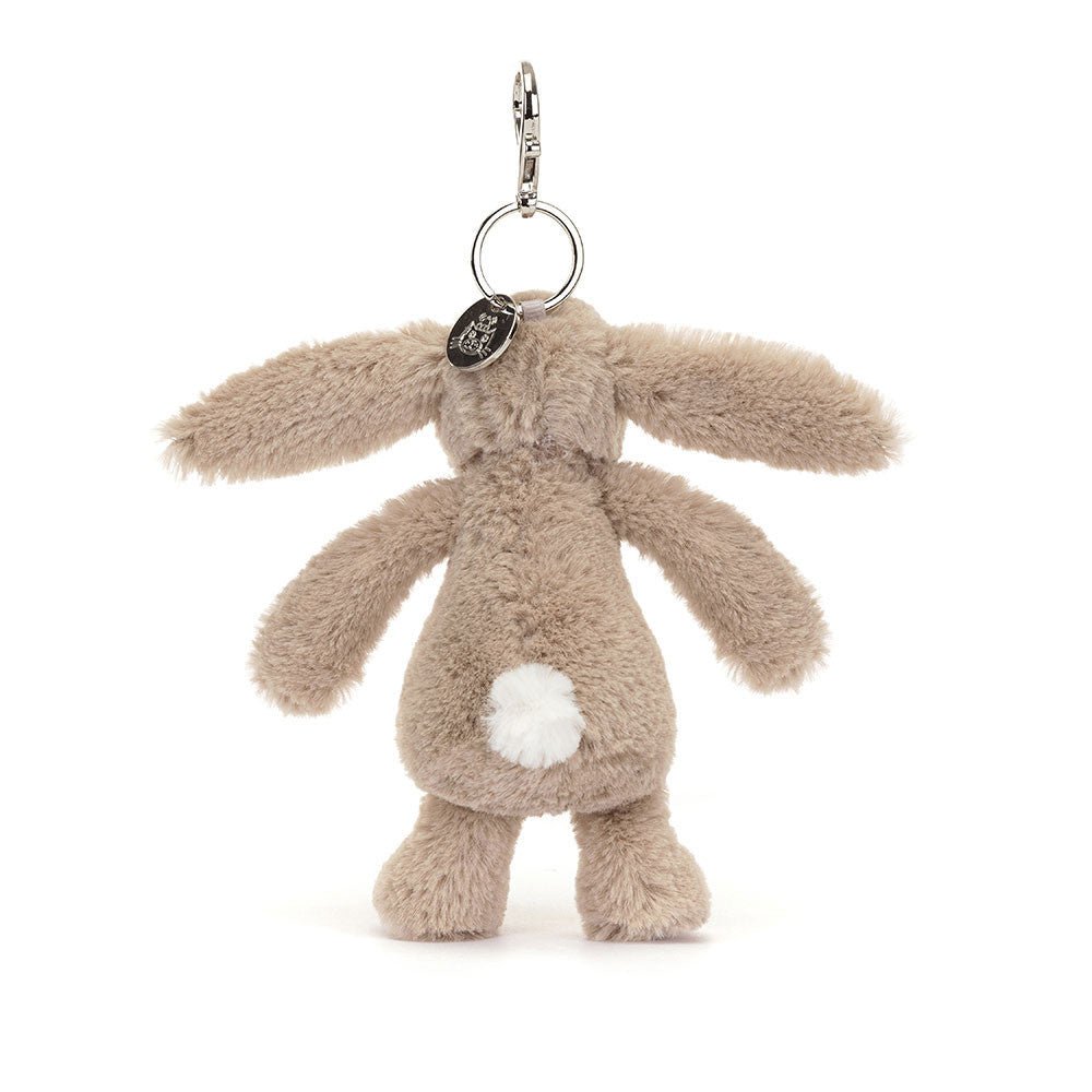 Blossom Beige Bunny Petal Bag Charm - Sleutelhangers Jellycat - In den Olifant