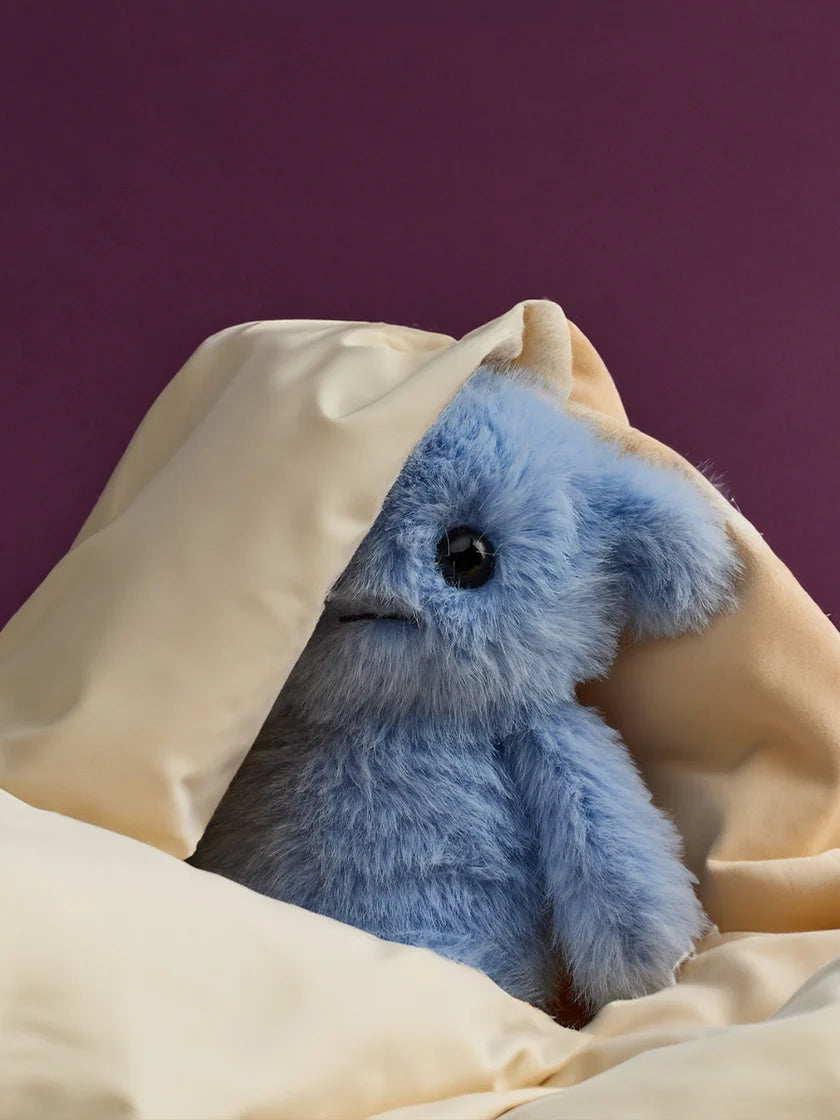 Knuffel Monster Bluemoo ECO Sky Blue - 23 cm