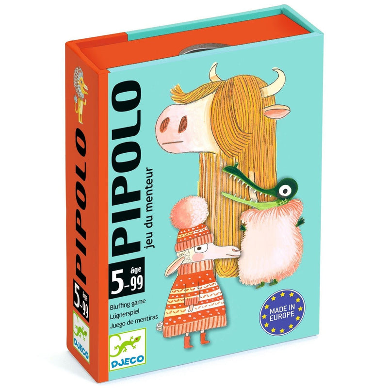 Blufspel met kaarten - Pipolo - Kaartspellen Djeco - In den Olifant