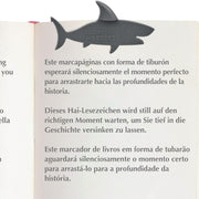Boekenlegger Hungry For Books - Shark - Kleine cadeautjes Legami - In den Olifant