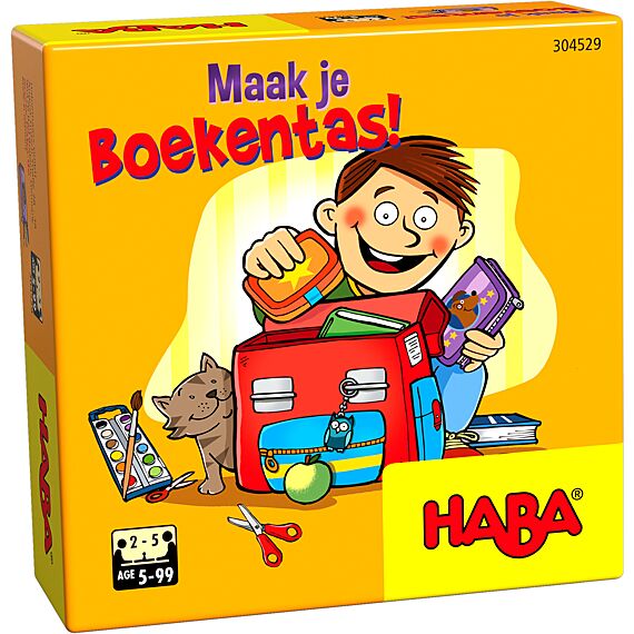 Maak Je Boekentas! - Supermini Spel