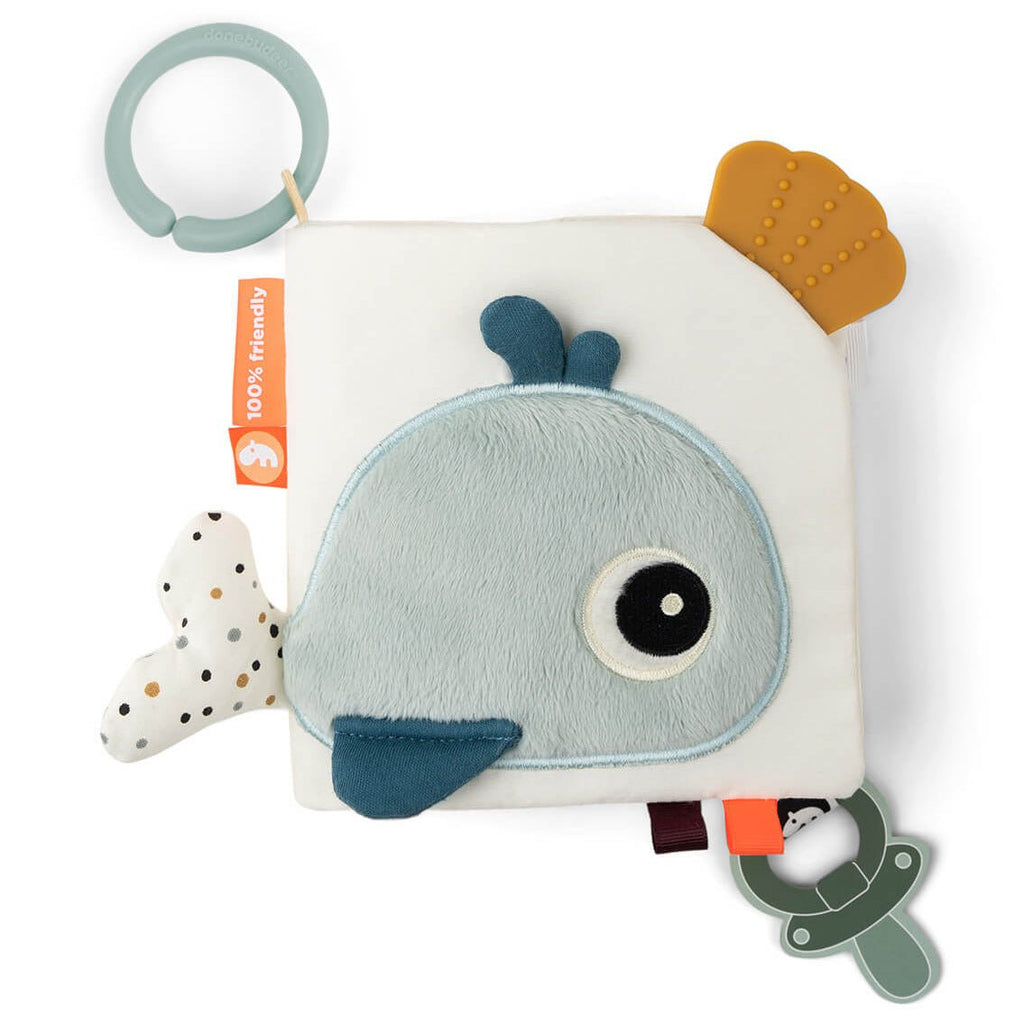 Boekje Activity book Sea friends Colour mix - Babyboekjes Done by Deer - In den Olifant