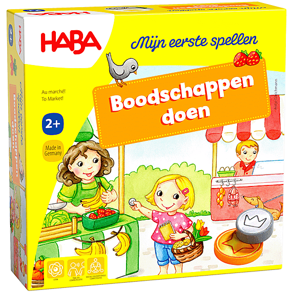 Boodschappen Doen - Mijn Eerste Spellen - Bordspellen Haba - In den Olifant