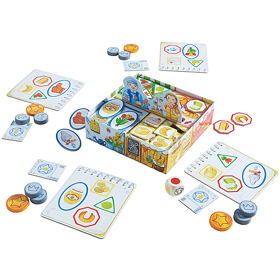 Boodschappen Doen - Mijn Eerste Spellen - Bordspellen Haba - In den Olifant