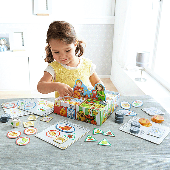 Boodschappen Doen - Mijn Eerste Spellen - Bordspellen Haba - In den Olifant