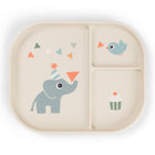 Bord met vakjes - Celebration Sand - Aan tafel Done by Deer - In den Olifant