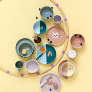 Bord PP/Cellulose Tiny Team Cat - Aan tafel Lässig - In den Olifant