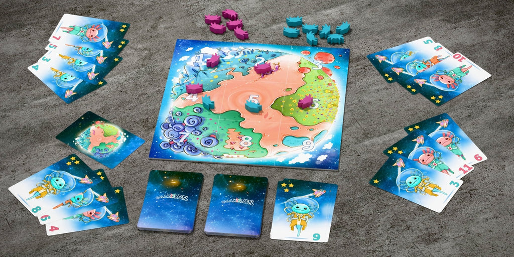 Bordspel - Galaxolotl - Bordspellen Haba - In den Olifant