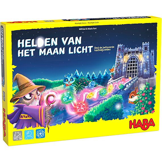 Bordspel - Helden Van Het Maanlicht - Bordspellen Haba - In den Olifant