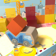 Bordspel Mijn Eerste Spellen - Block by Block - Coöperatieve gezelschapsspellen Haba - In den Olifant