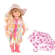 Boutique, Combi "Rainy Day", Voor Staanpoppen 45 - 50 Cm (Inhoud: 5 - Delig) - Poppenkleding Götz - In den Olifant