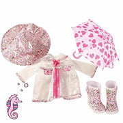 Boutique, Combi "Rainy Day", Voor Staanpoppen 45 - 50 Cm (Inhoud: 5 - Delig) - Poppenkleding Götz - In den Olifant