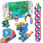 Bouwset met magneten Educatie Pack - set van 100 onderdelen - Magnetische bouwspeelgoed Clixo - In den Olifant