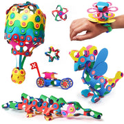 Bouwset met magneten Family Pack - 150 onderdelen - Magnetische bouwspeelgoed Clixo - In den Olifant