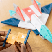 Bouwset met magneten PRO Constructor Set van 70 - Magnetische bouwspeelgoed Connetix - In den Olifant