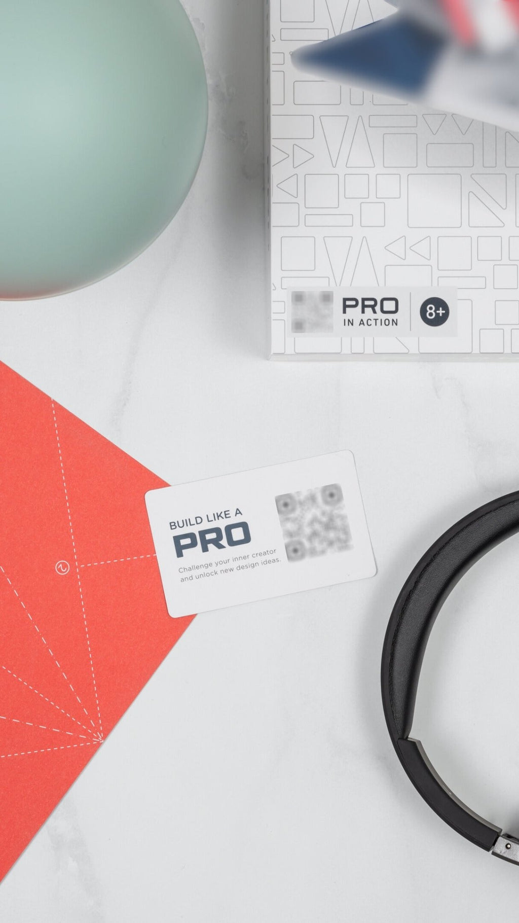 Bouwset met magneten PRO Constructor Set van 70 - Magnetische bouwspeelgoed Connetix - In den Olifant