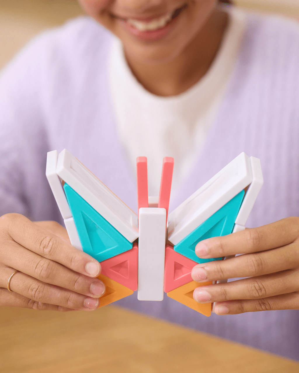 Bouwset met magneten PRO Constructor Set van 70 - Magnetische bouwspeelgoed Connetix - In den Olifant