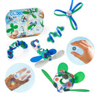 Bouwset met magneten Window Pack - 24 onderdelen - Magnetische bouwspeelgoed Clixo - In den Olifant